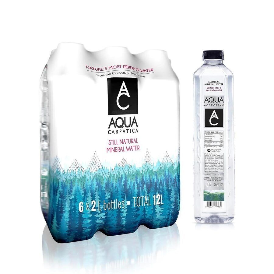 Aqua Carpatica Aqua Carpatica 2L x 6 Pure Natural Still Mineral Water wholesale case